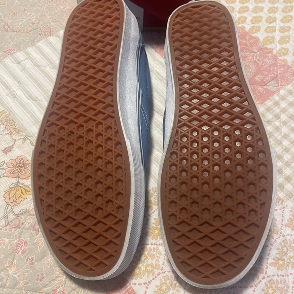 Vans Blue Slip-On Sneakers - Picture 2 of 4